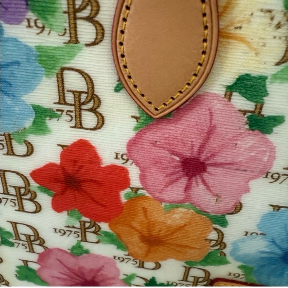 Dooney & Bourke Multicolor Floral Tote - Picture 13 of 17